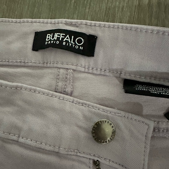 ❤️ Buffalo David Bitton Aubrey  Light Purple Straight Leg Jeans Size 10 NWOT - Picture 2 of 7